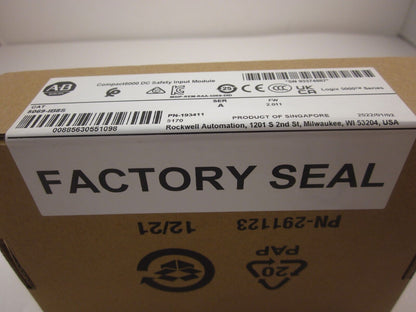 1-Unit NEW Allen Bradley 5069-IB8S Compact DC Safety Input - ALLEN BRADLEY