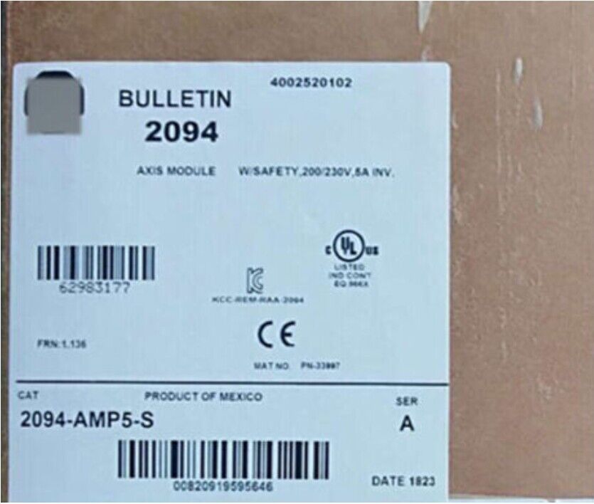 1PC NEW IN BOX ALLEN BRADLEY 2094-AMP5-S SERVOMODULE - ALLEN BRADLEY