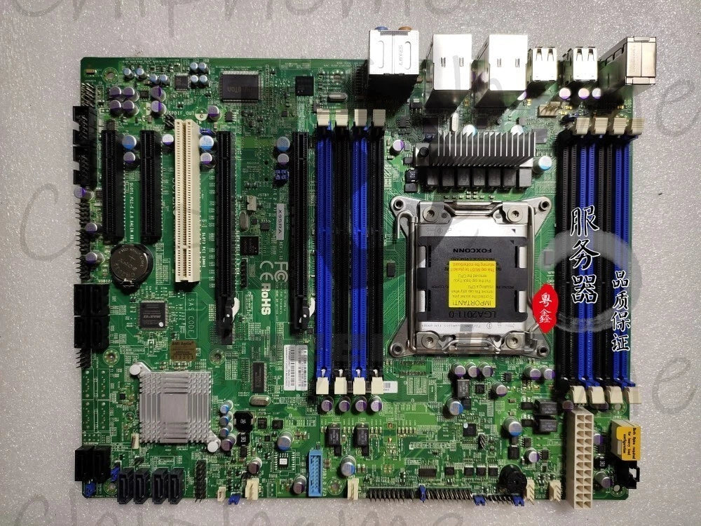 1 pcs Supermicro X9SRA LGA2011 workstation motherboard tested ok