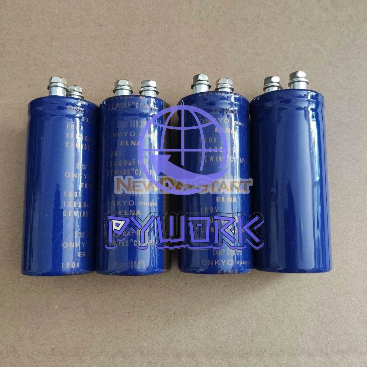 4PCS 10000uF 100V ELNA HiFi Audio Filter Electrolytic Capacitors 35*80MM~