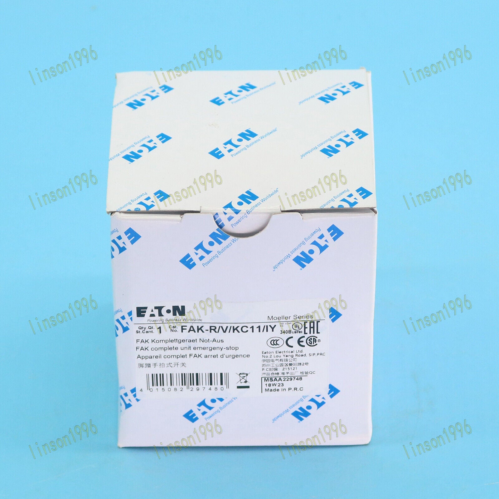 EATON MOELLER FAK-R/V/KC11/IY Fast 1 piece industrial automation equipment maintenance solution - EATON MOLLER