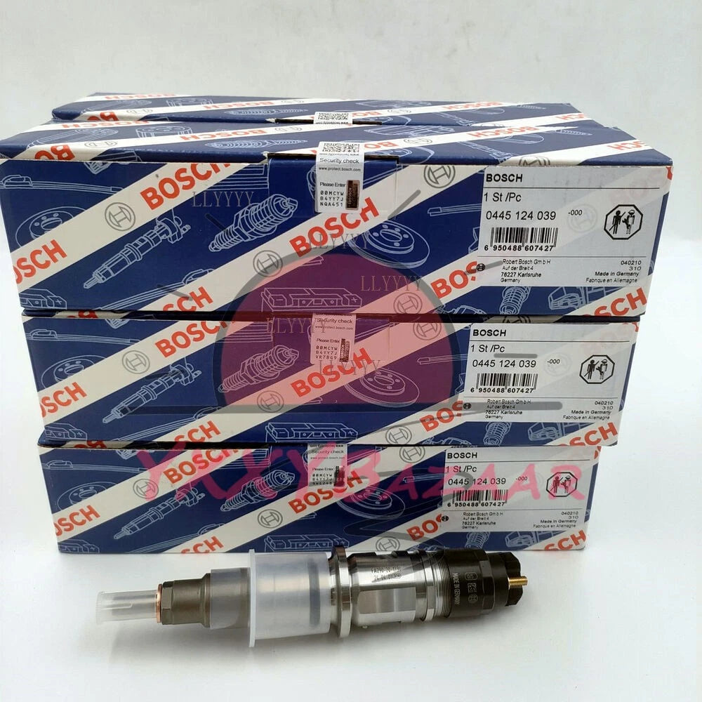 6x 0445124039 Fuel Injector for Cummins 6.7L Dodge Ram Pickup 2019-2021 Diesel