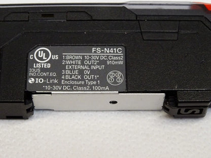 Keyence FS-N41C Fiber Amplifier- US Free TAX #E