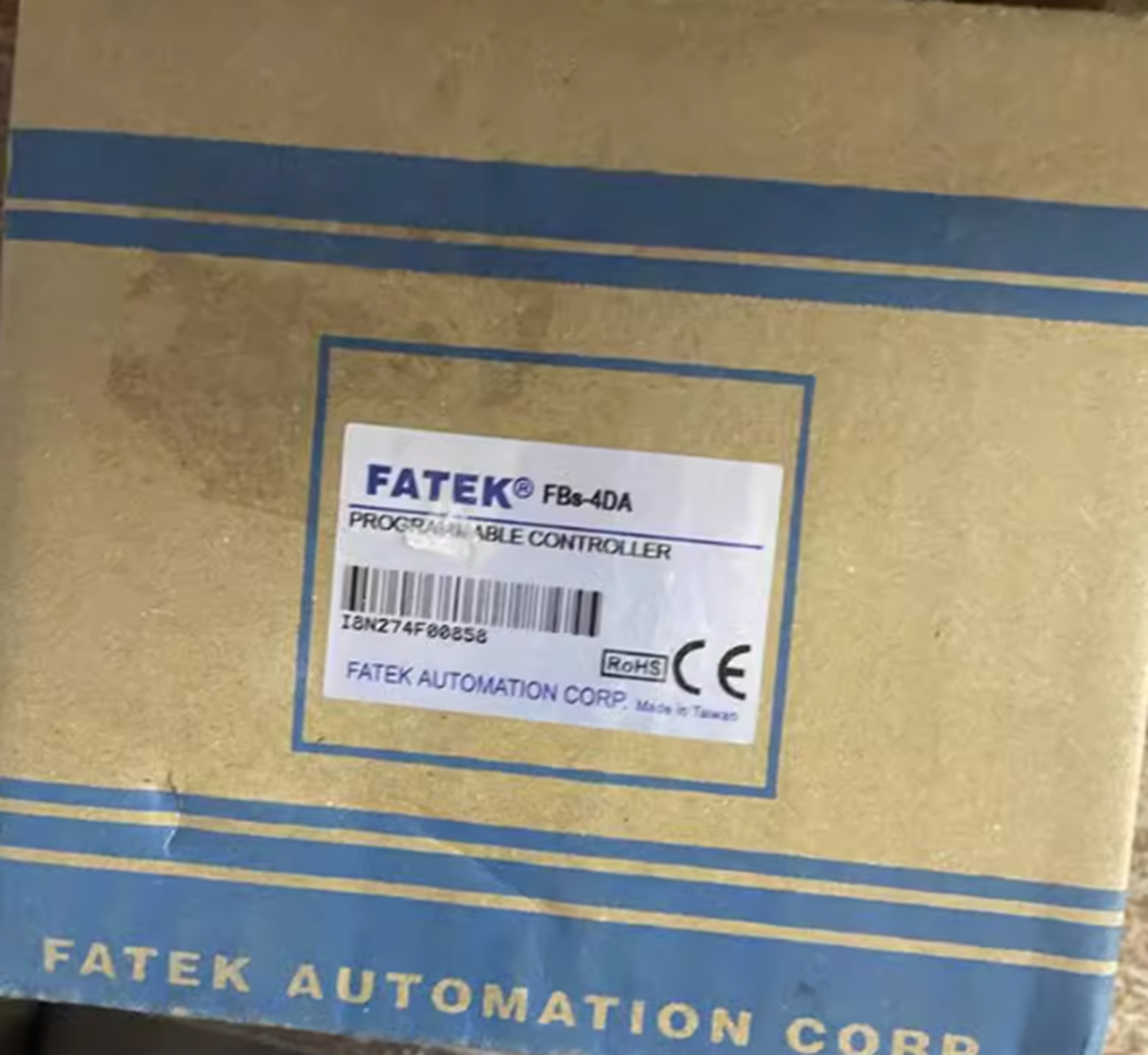 FATEK FBS-4DA PLC Analog Output Module: 4-20mA Analog Output Module - FATEK