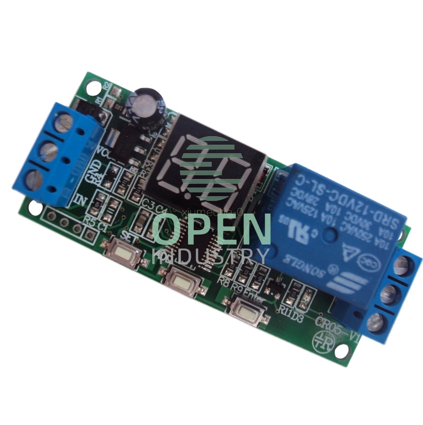 DC 12V Programmable Cycle Delay Turn on/off Timer Control Relay Switch Module M