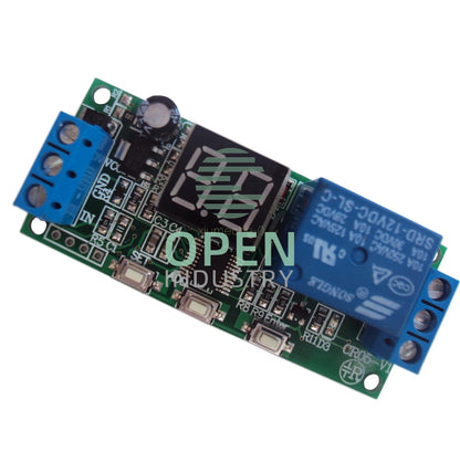 DC 12V Programmable Cycle Delay Turn on/off Timer Control Relay Switch Module M
