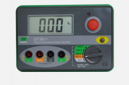 Digital Insulation Resistance Megohmmeter - DUOYI