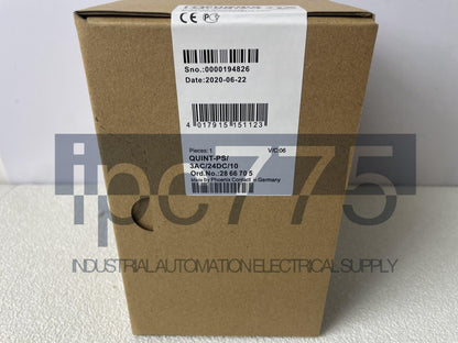 new 1PCS PHOENIX CONTACT 2866705 . QUINT-PS/3AC/24DC/10 - PHOENIX