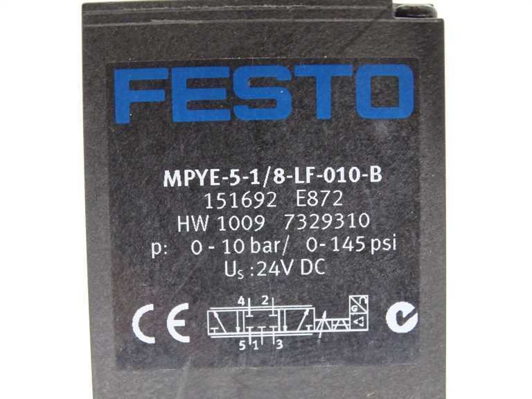 FESTO MPYE-5-1/8-LF-010-B VALVE - FESTO
