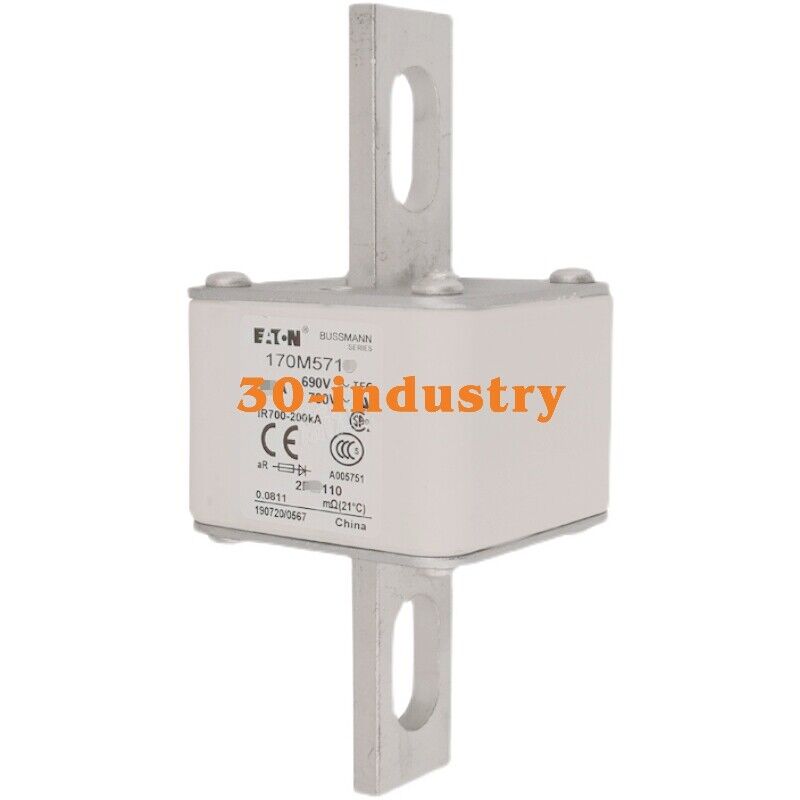 2PCS Bussmann Fuse 170M5712 690V 630A - Reliable Electrical Protection - BUSSMANN