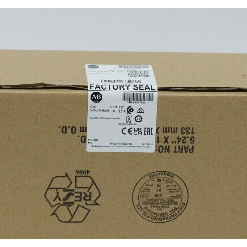 Allen-Bradley Micro850 48 EtherNet/IP Controller Sealed - ALLEN-BRADLEY