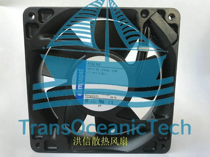 1 PCS 4182 NX DC 12V 375mA 4.5W 12038 12CM cooling fan Aluminum Frame fan~