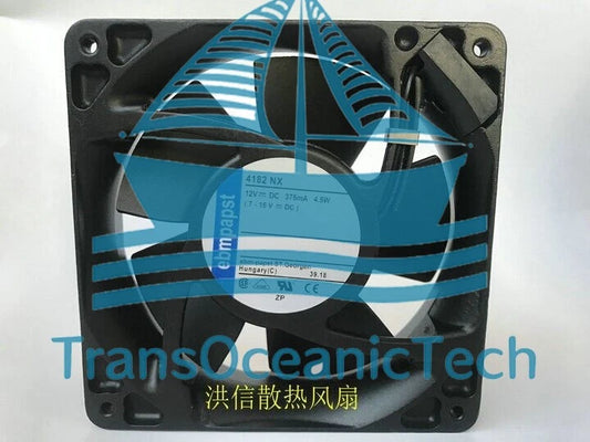 1 PCS 4182 NX DC 12V 375mA 4.5W 12038 12CM cooling fan Aluminum Frame fan~