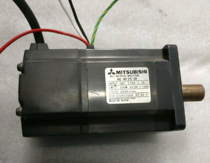 Used Mitsubishi ONE servo motor HC-KF23 UE tested in good condition - MITSUBISHI