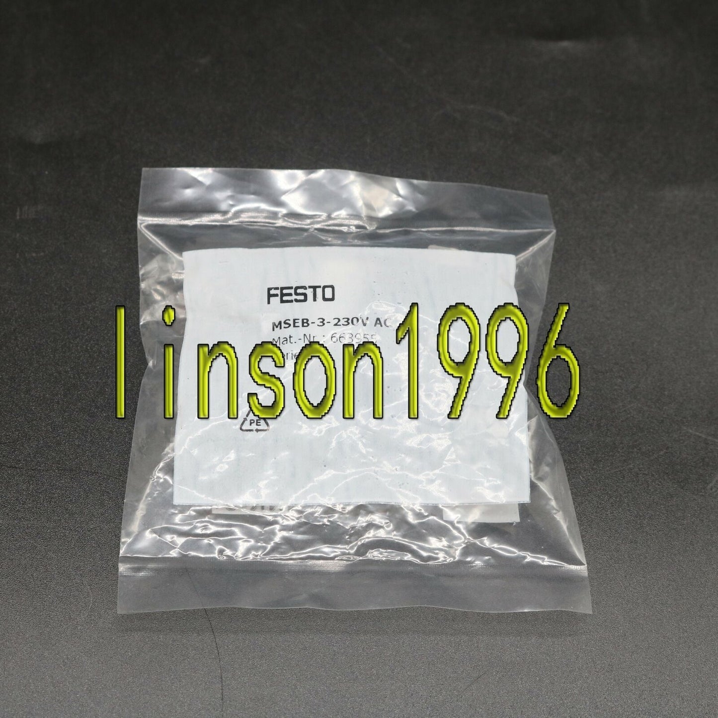 1PC FESTO Solenoid Coil MSEB-3-230V AC Fast - FESTO