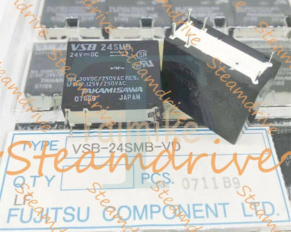5Pcs TAKAMISAWA Relay VSB-24SMB VSB24SMB 6-pin 16A set of NO