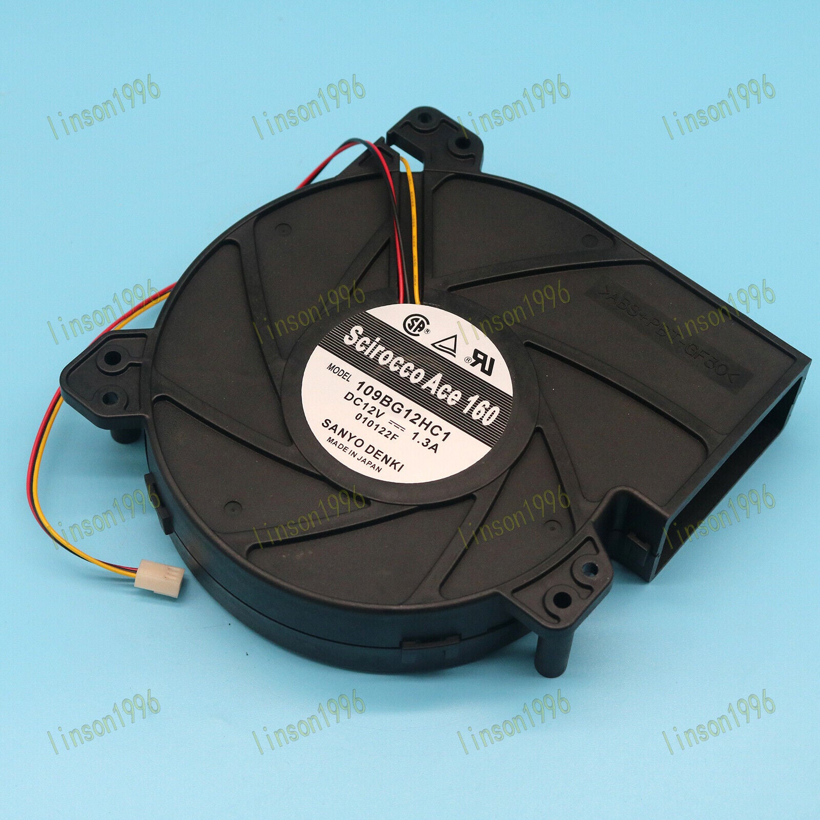 1PC Sanyo Fan 109BG12HC1 DC12V 1.3A - SANYO