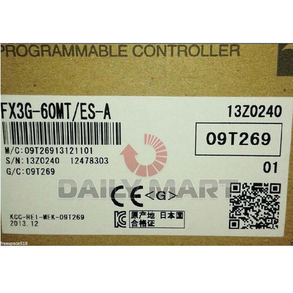 new MITSUBISHI FX3G-60MR/ES-A (FX3G60MR/ESA) PLC in Box NIB Ship
