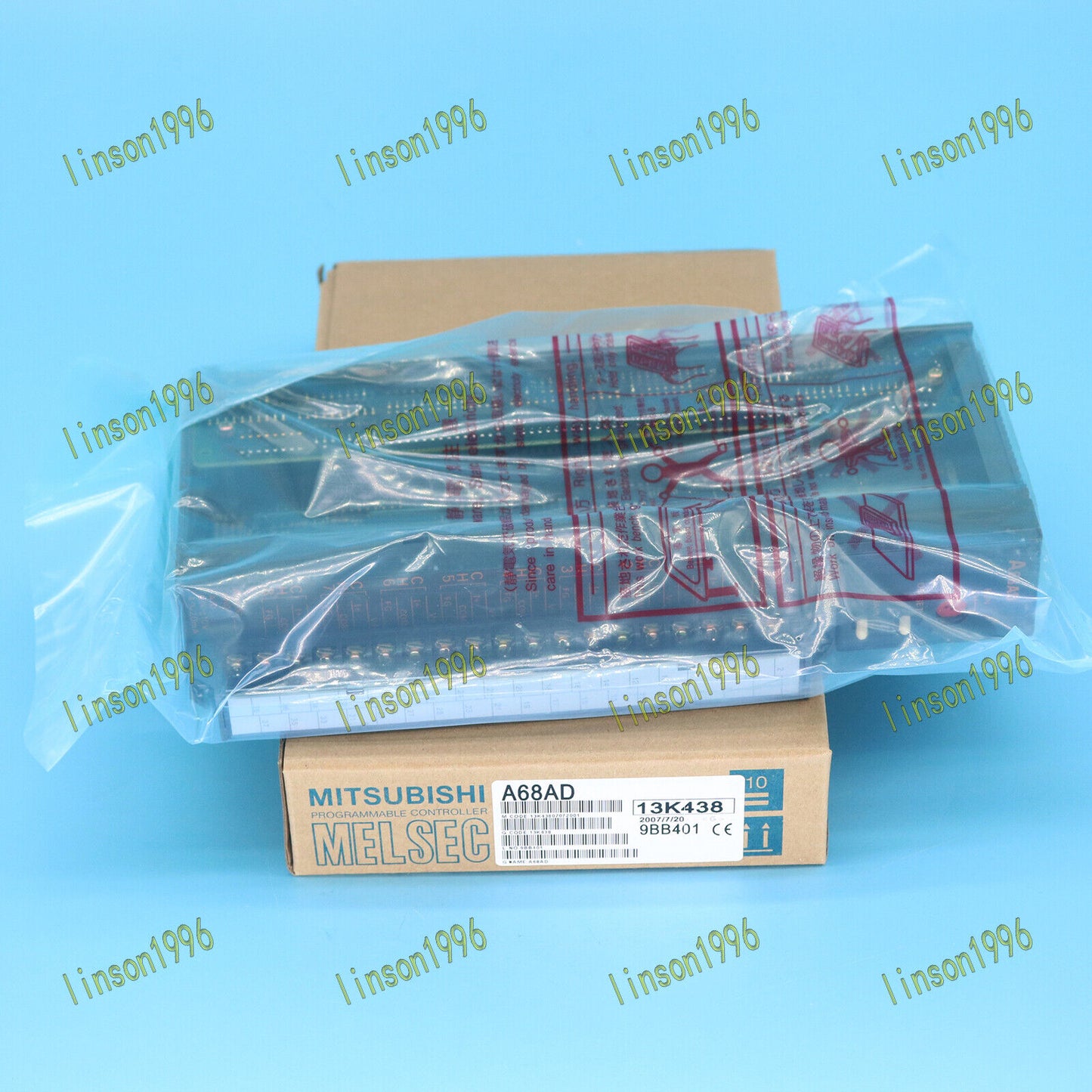 1PC MELSEC Controller A68AD Mitsubishi - MITSUBISHI