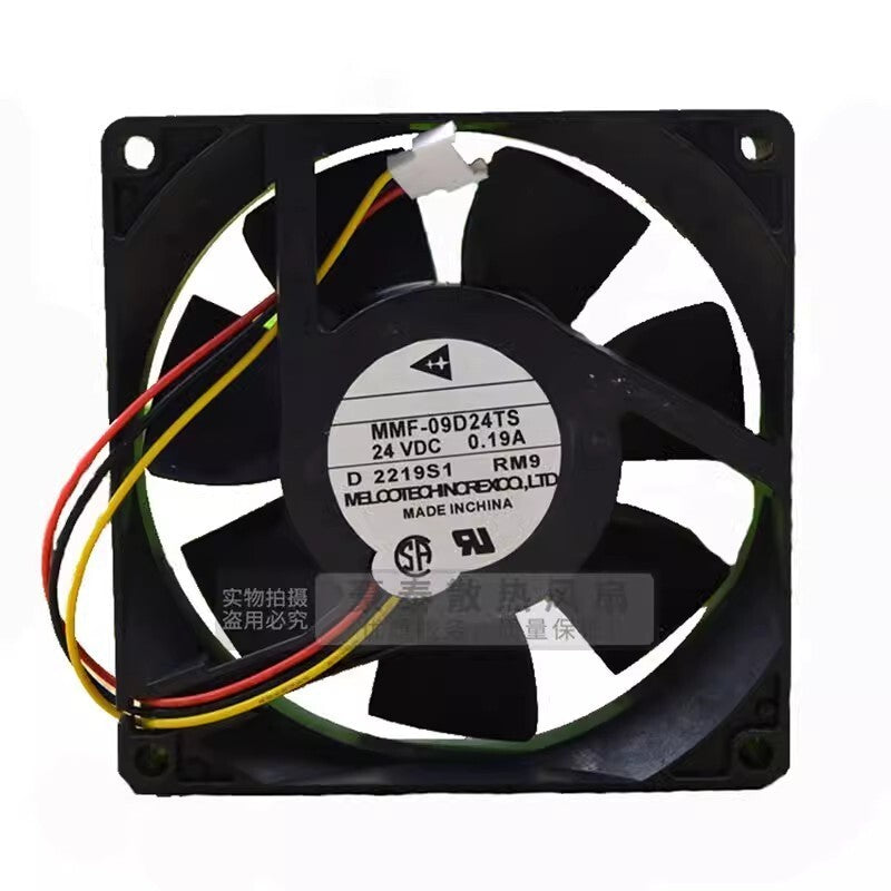 Mitsubishi MMF-09D24TS-RM9 DC24V 0.19A 3-Pin Inverter Cooling Fan