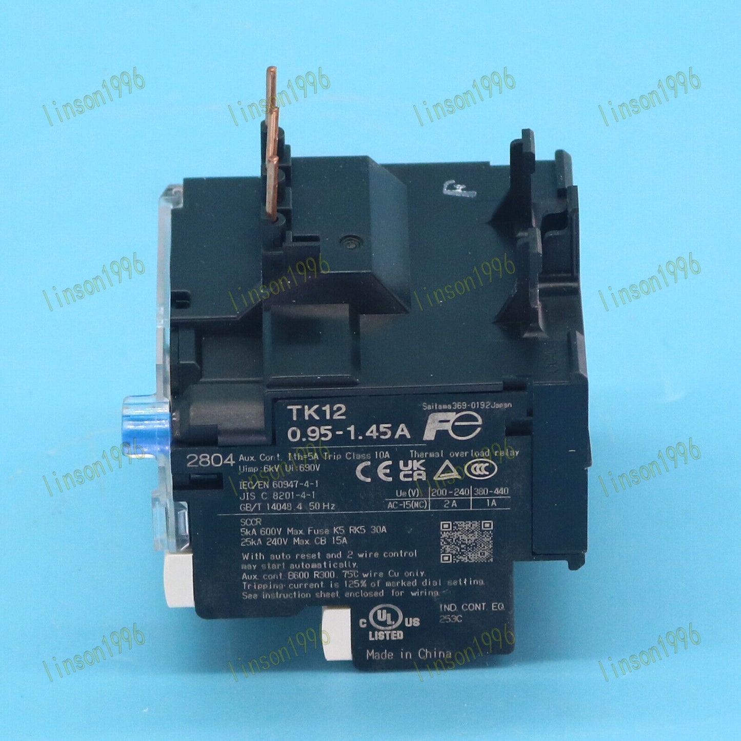 FUJI TK12W-P95 Thermal Relay 0.95-1.45A - FUJI