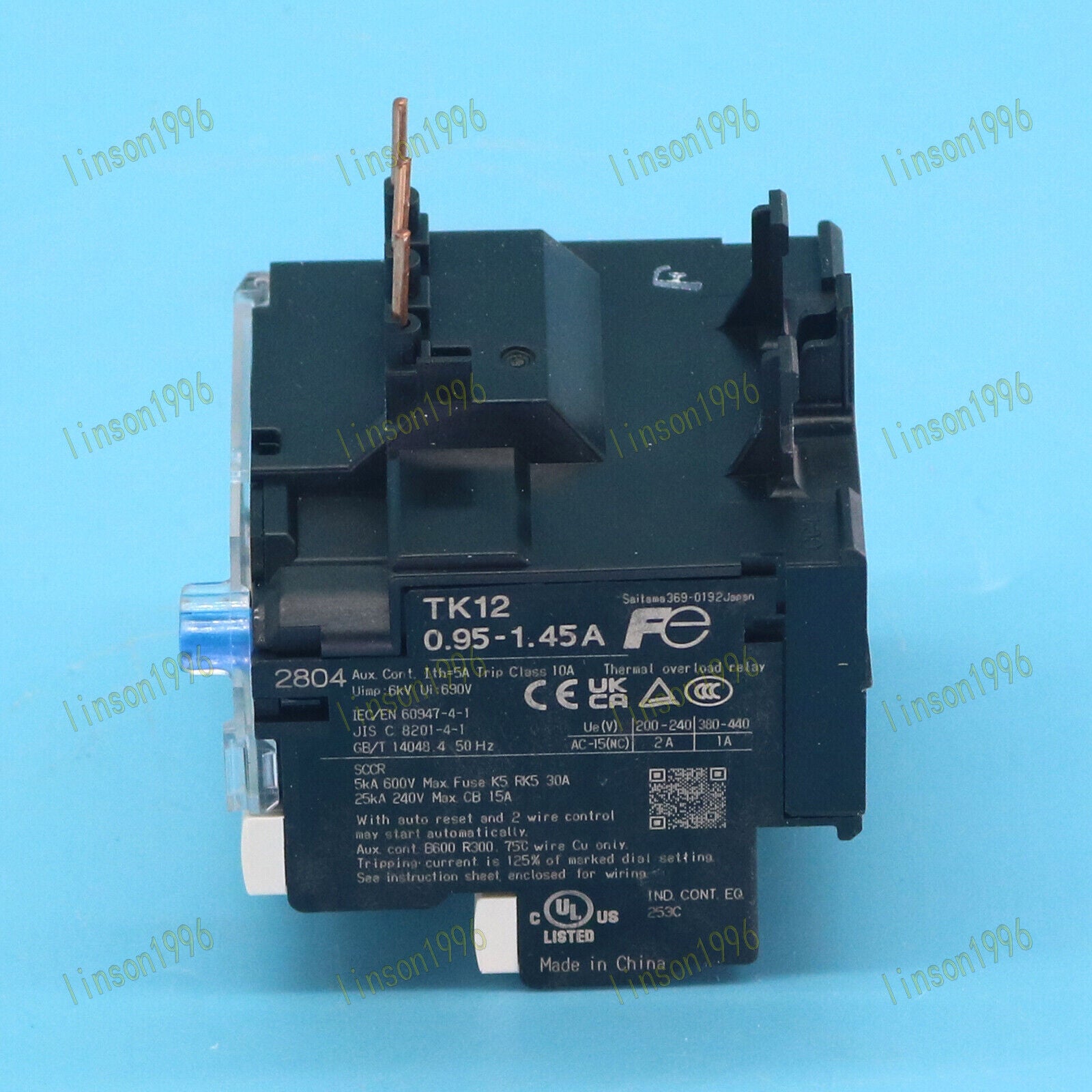 FUJI TK12W-P95 Thermal Relay 0.95-1.45A - FUJI