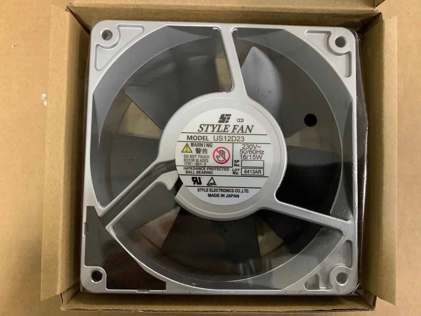 new US12D23 12038 230V 16 15W aluminum machine cooling fan for STYLE FAN - STYLE FAN
