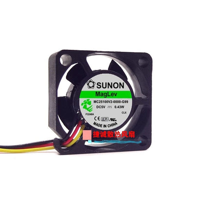 SUNON MC25100V2-0000-G99 2510 5V 0.43W 2.5CM miniature cooling fan