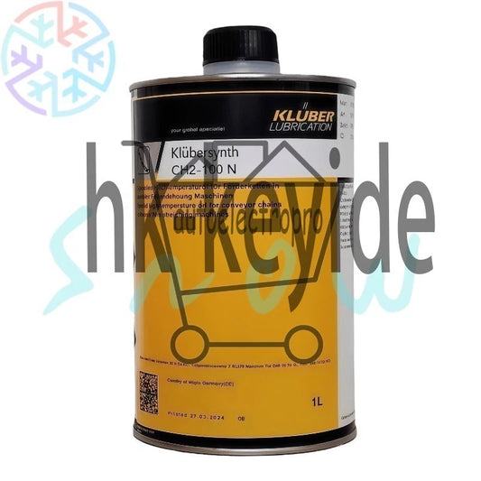 1Pcs KLUBER Lubrication Klubersynth CH 2-100 N Synthetic Oil 1L (1000cc).