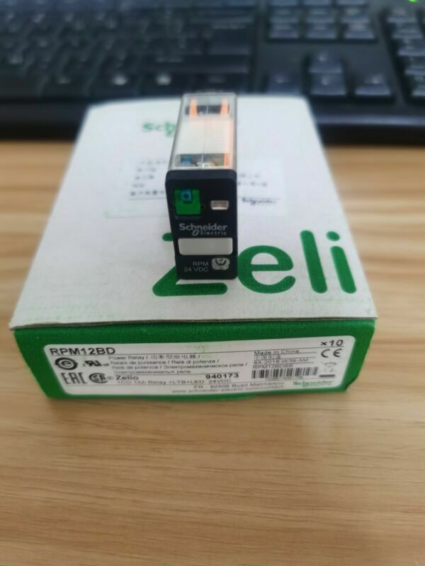 10PCS/1Box  Schneider RPM12BD Miniature Relays 24VDC In Box  #SC