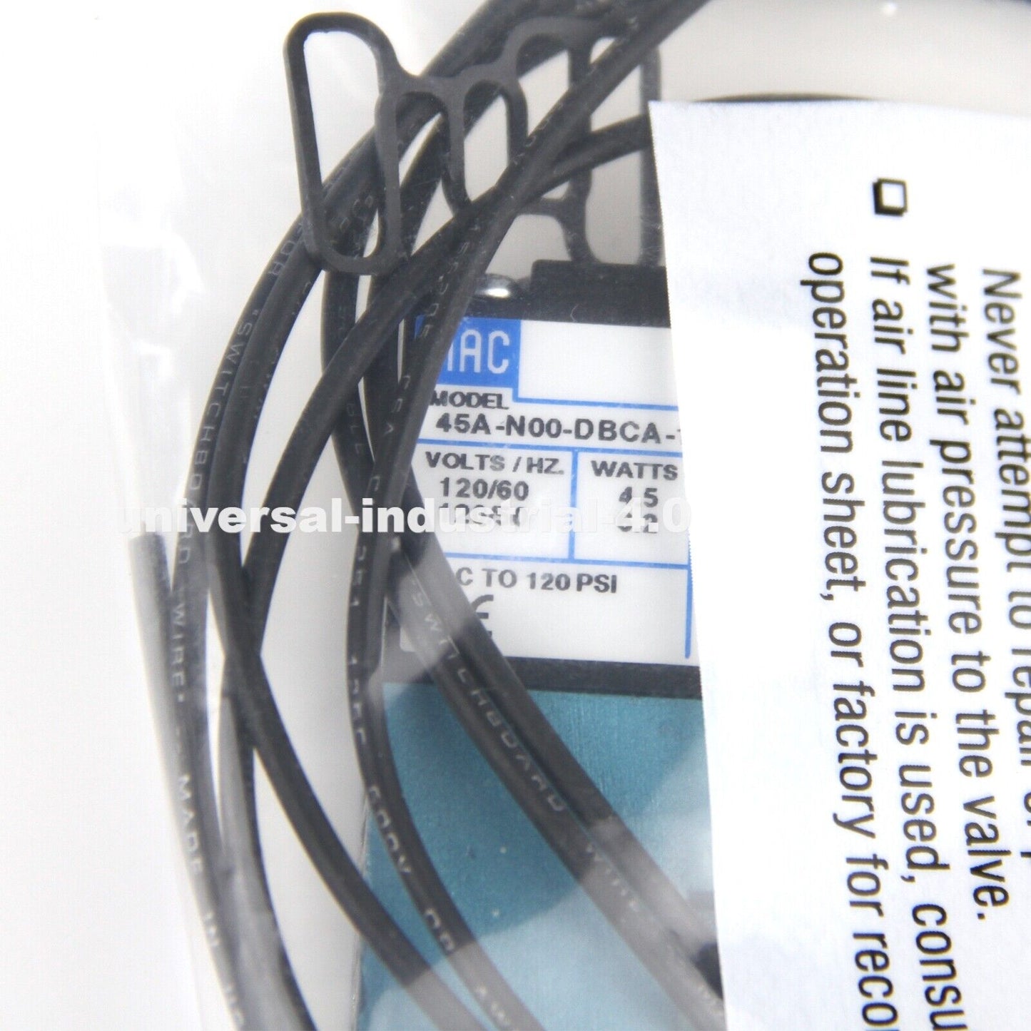 new MAC 45A-N00-DBCA-1BA Solenoid Valve - MAC