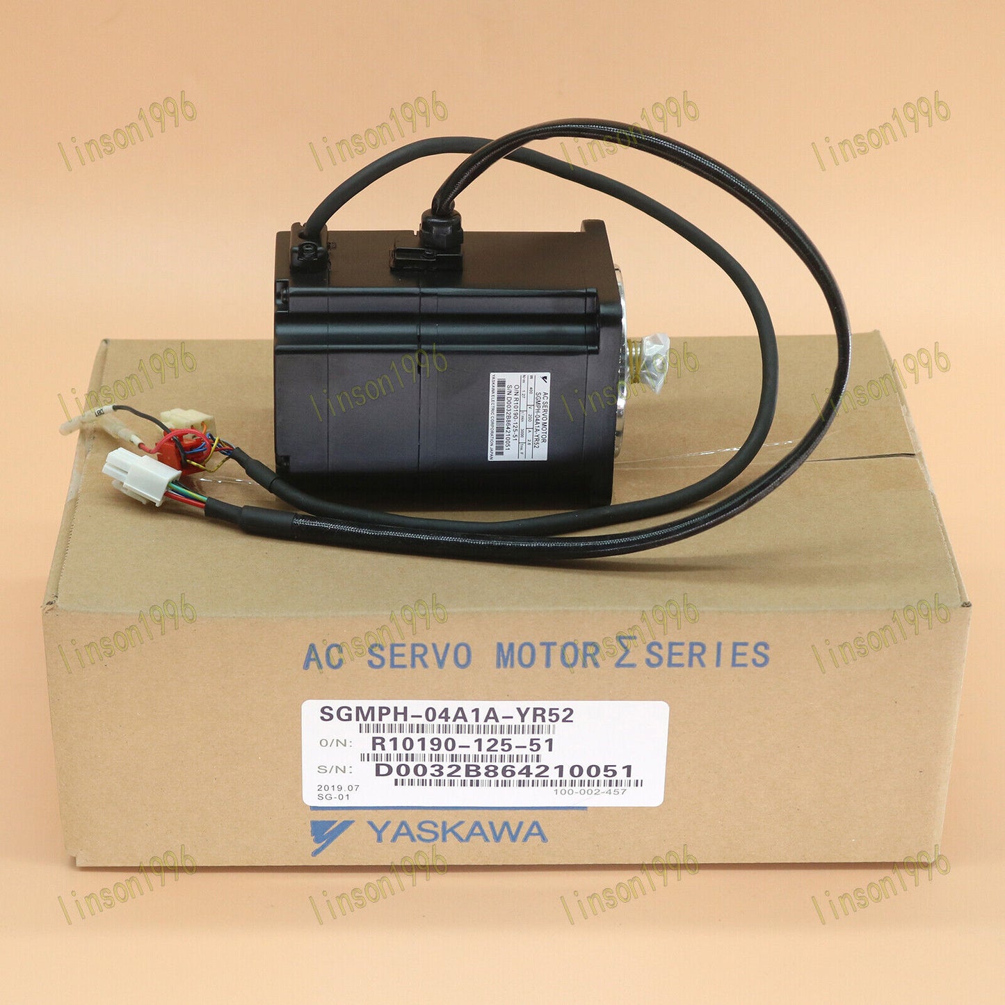 Yaskawa SGMPH-04A1A-YR52 Servo Motor Fast - YASKAWA
