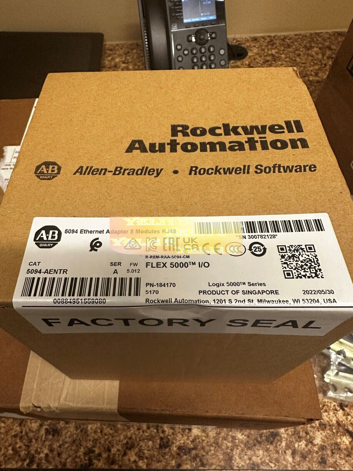 new AB 5094-AENTR Ethernet Adapter 8 Module - AB