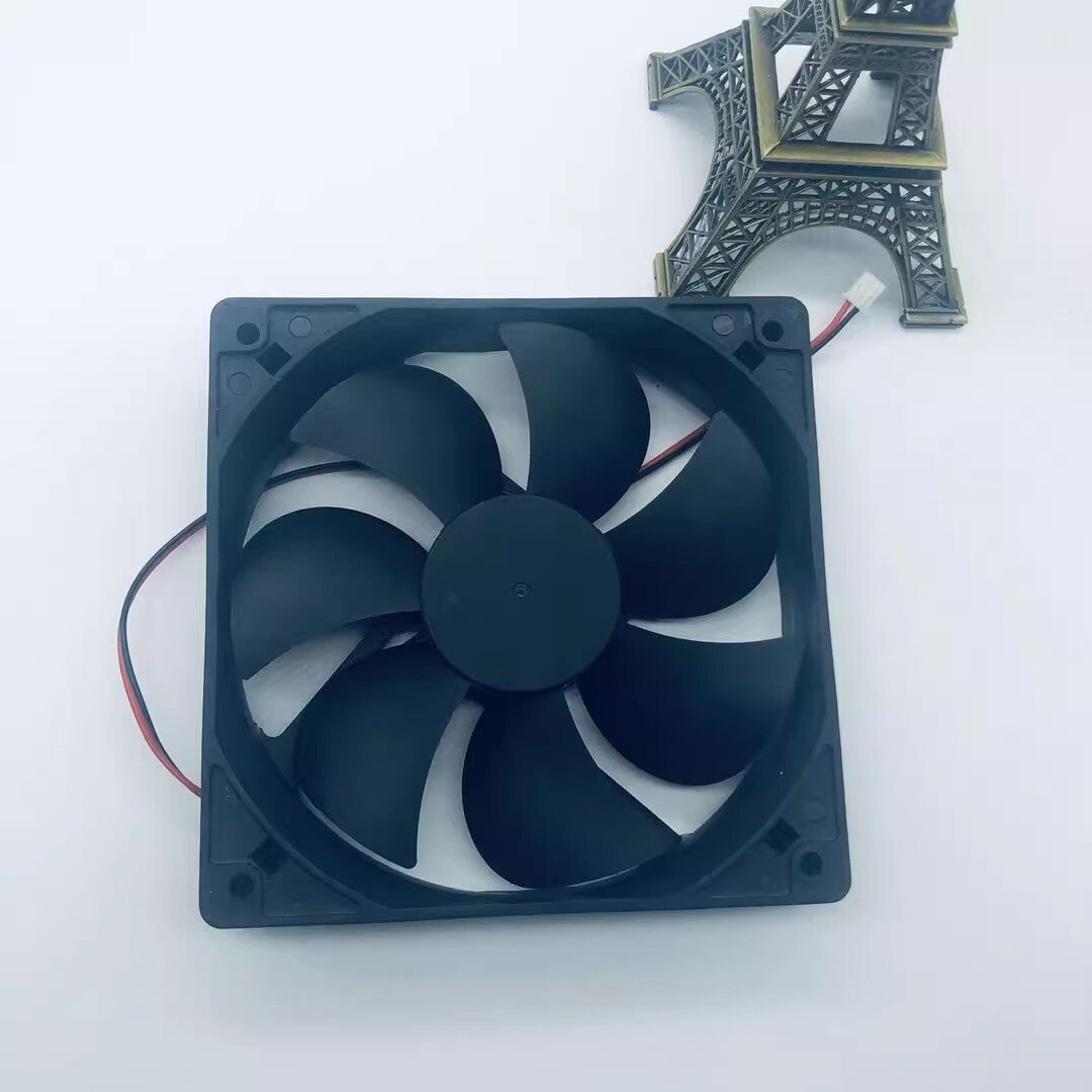BRUSHLESSFAN PY-1225L12S 12025 DC12V 0.18A 2-Wire Silent Cooling Fan