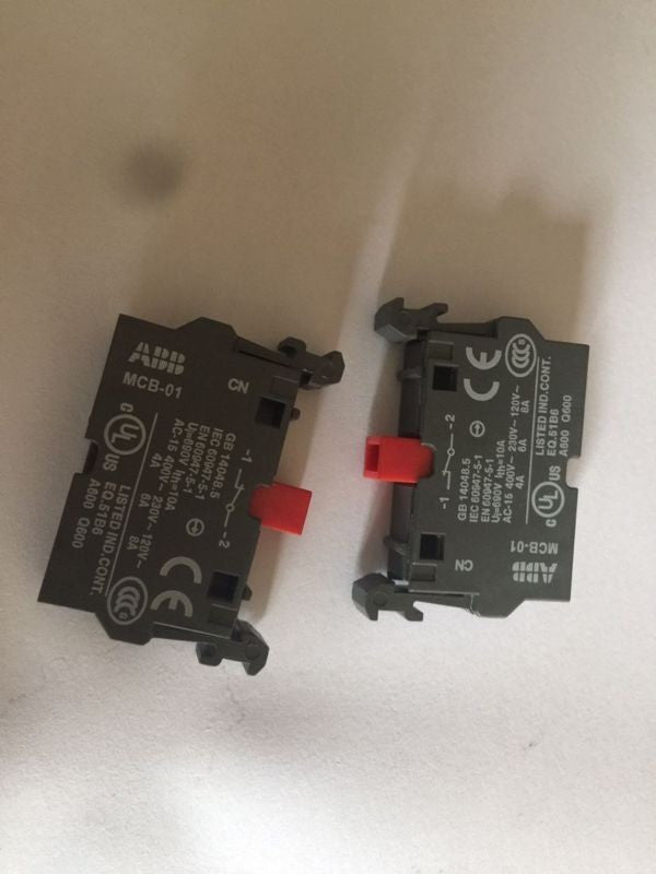 10PCS ABB MCB-01 MCB01 1NC Auxiliary Contacts  Free Ship