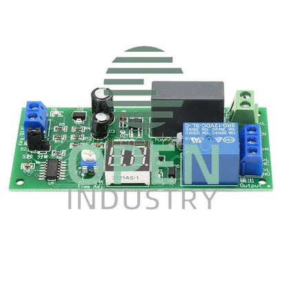 AC 220V Digital Display Delay Relay Module Delay Timer Switch 0-99 S/Min JK13