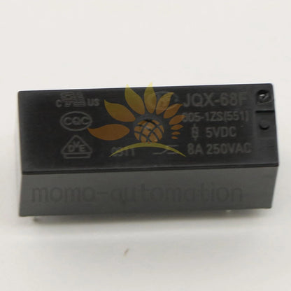 5Pieces HongFa JQX-68F-005-1ZS Power relay 5VDC 8A 5Pins