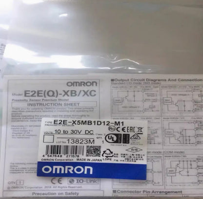 1PC Omron E2E-X5MB1D12-M1 E2EX5MB1D12M1 Proximity Sensor Free Ship