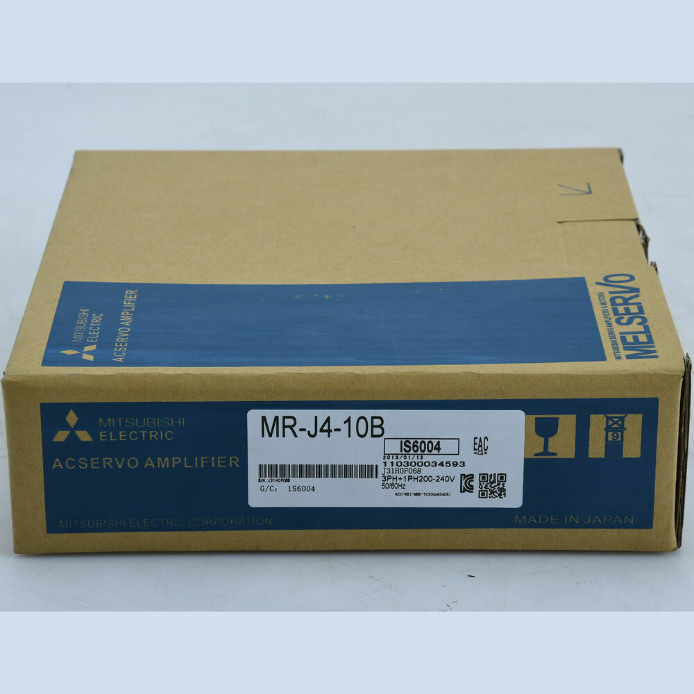 new Mitsubishi MR-J4-10B Servo Drive MRJ410B Amplifier In Box ping - MITSUBISHI