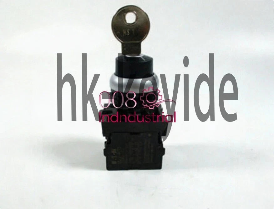 1Pcs FOR M22-WRS/K11 2-position lock with key selection 1NO1NC