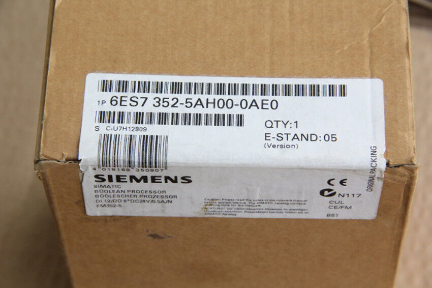 new 1PC  Siemens 6ES7352-5AH00-0AE0 6ES7 352-5AH00-0AE0 Module PLC In Box