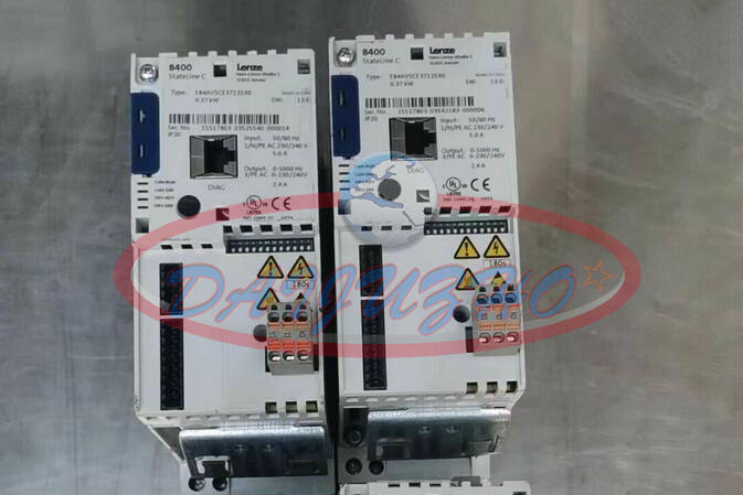 Used Lenze Inverter E84AVSCE3712SX0 0.37KW In-Stock - LENZE