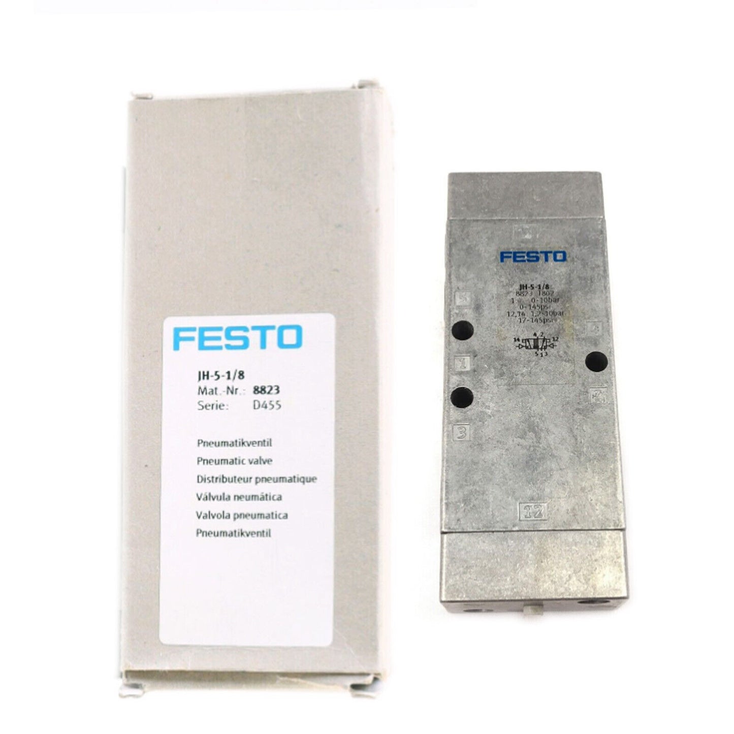 Festo JH-5-1/8 8823 Solenoid Valve 1PC - FESTO