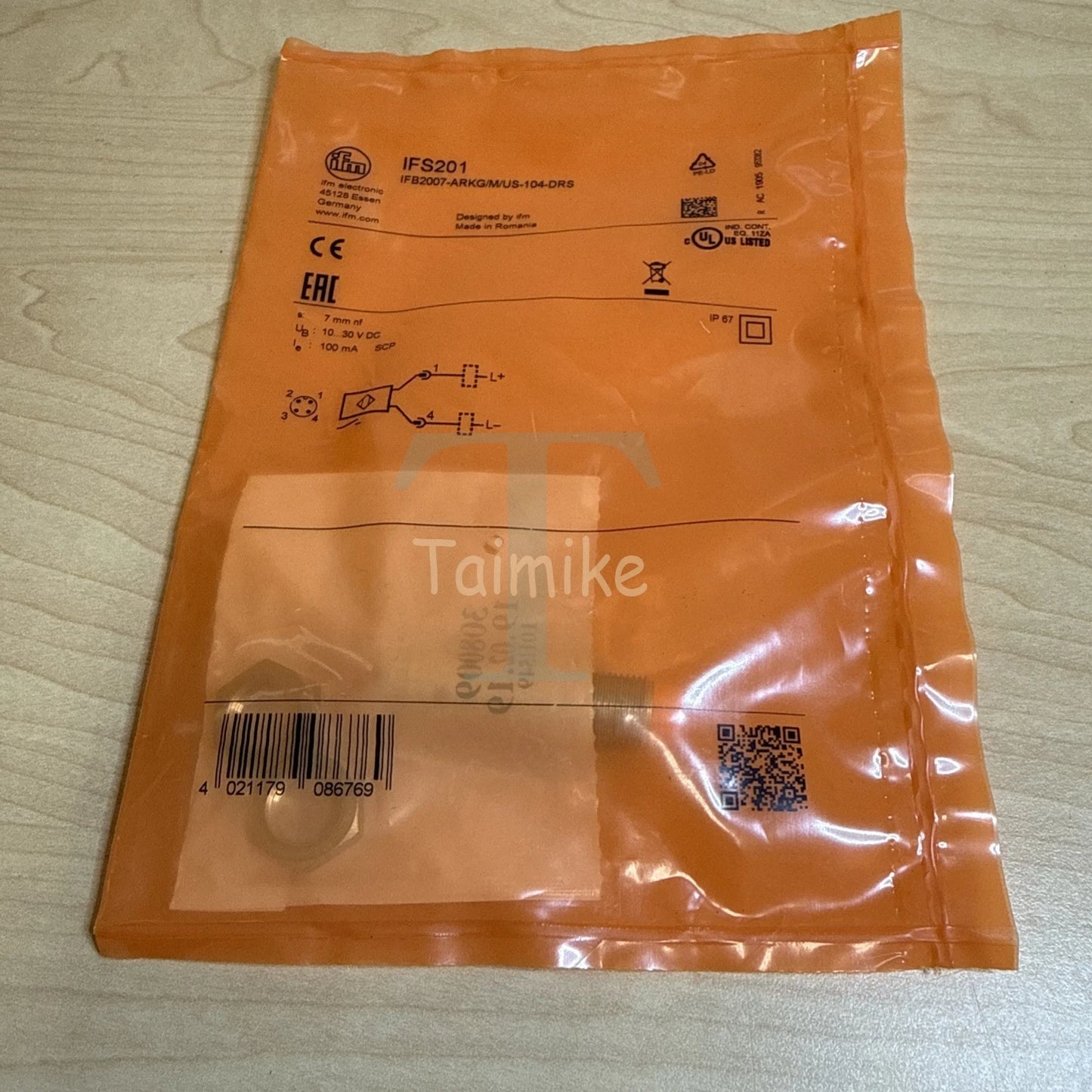 ! IFM IFS201 Proximity Sensor Switch IFB2007-ARKG/M/US-104-DRS