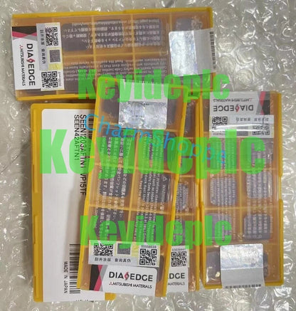 10PCS CNC Carbide Inserts In Box Mitsubishi SEEN1203AFTN1 VP15TF #F #ke