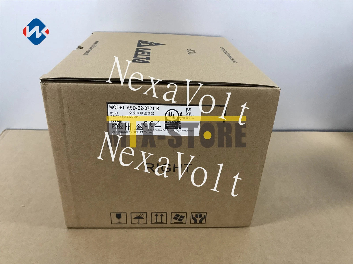 1pcs Delta Servo Motor ASD-B2-0721-B ( ASDB20721B )
