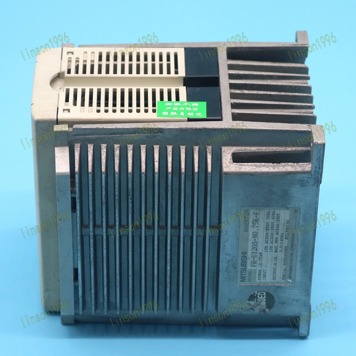 Used Inverter Mitsubishi FR-U120S-N0.75K-F 0.75KW 220V Tested Good - MITSUBISHI