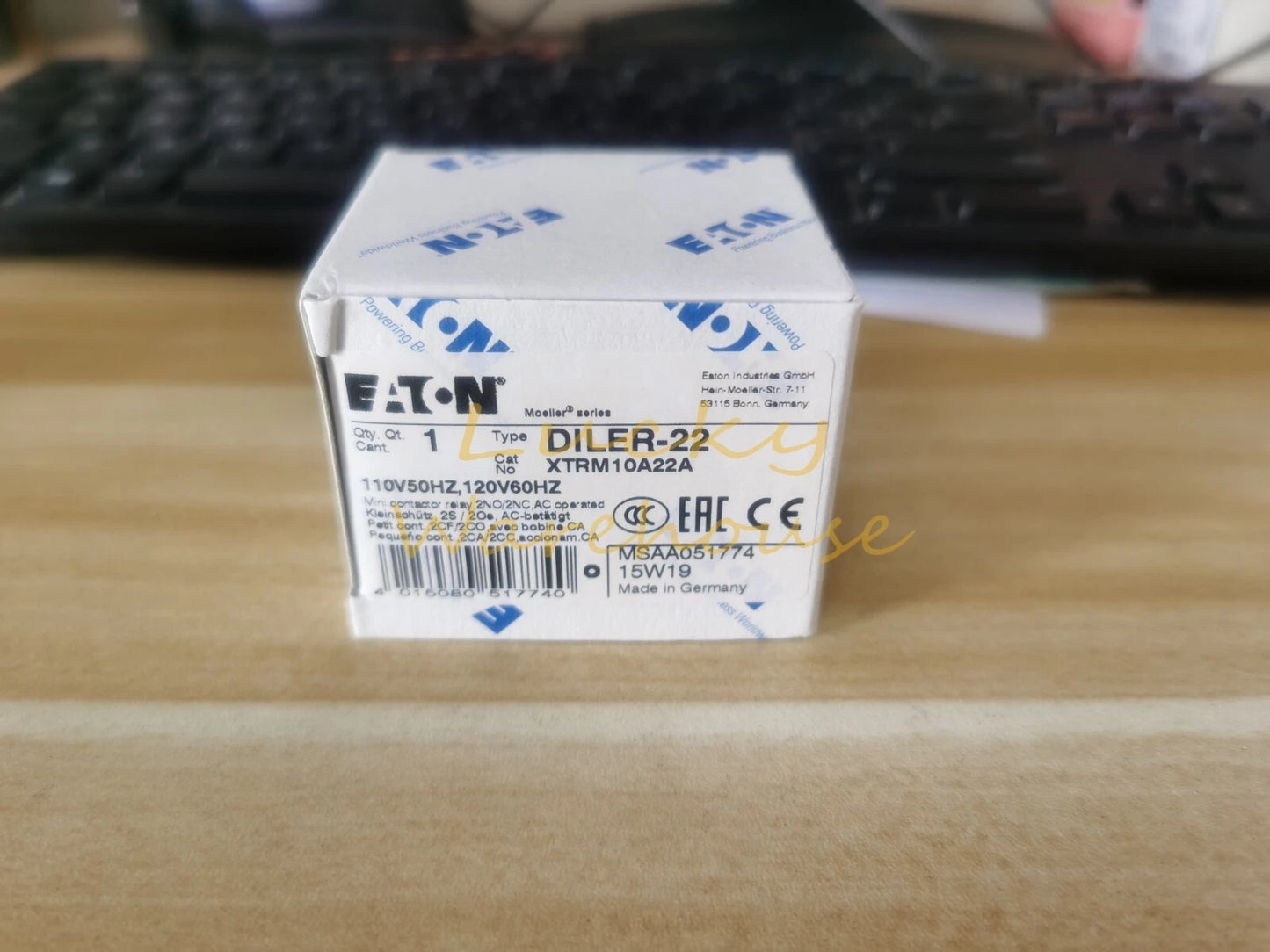 1PCS Eaton Moeller DILER-22 XTRM10A22A AC Contactor 110V