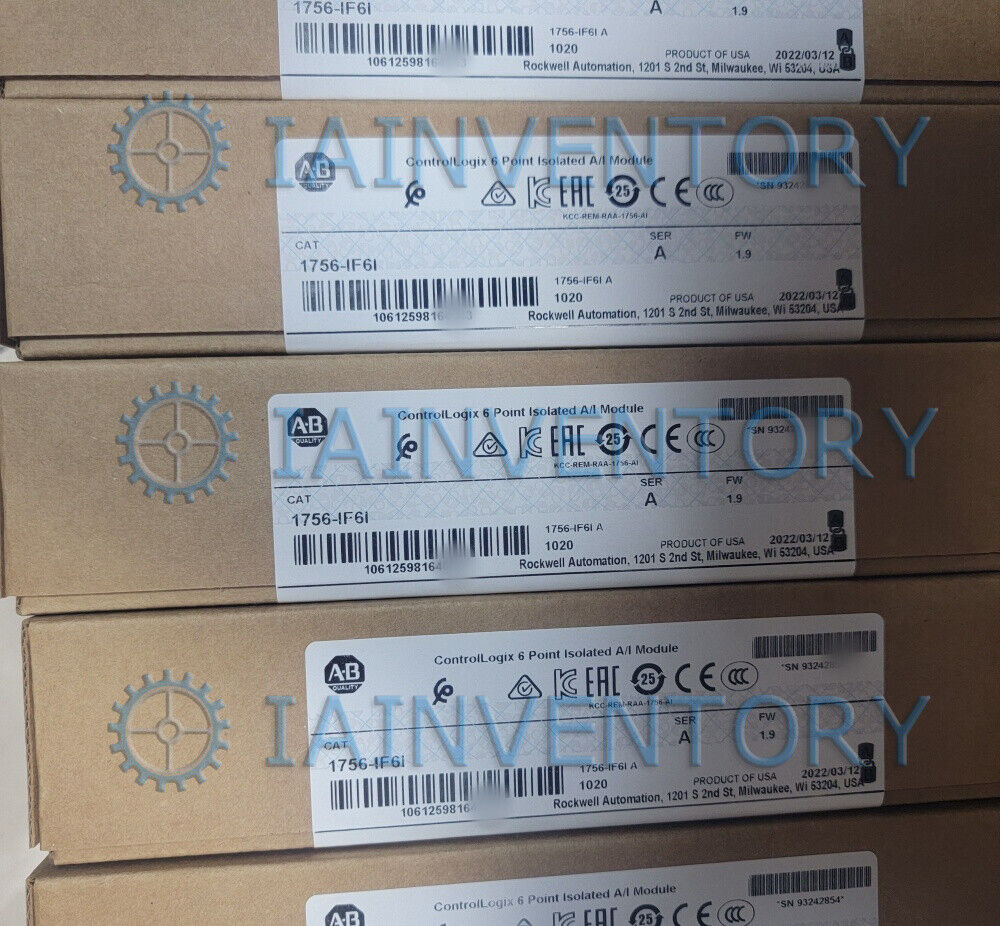 Allen Bradley 1756-IF6I 6 Point Isolated Module - ALLEN BRADLEY