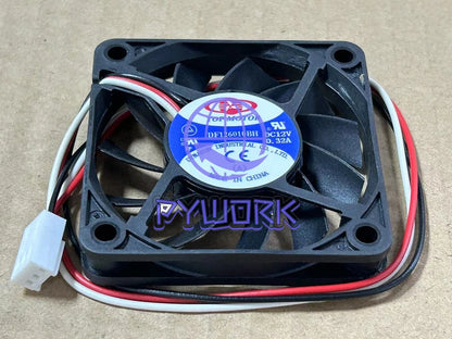 TOP MOTOR DF126010BH 6010 12V 0.32A 6CM cm gale volume chassis fan~